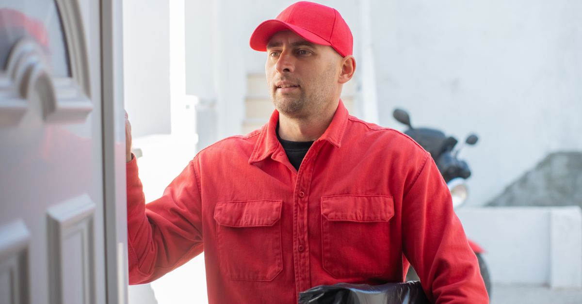 locksmith unlocking front door — Woodhaven Locksmiths